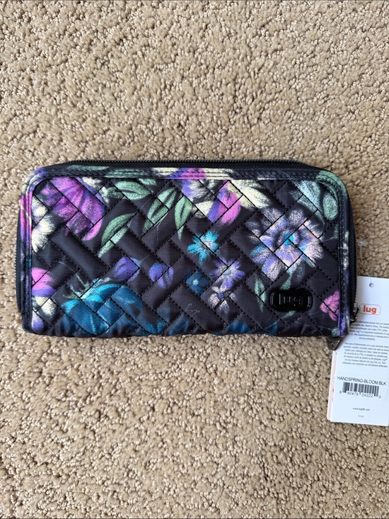 lug Handbags - Luglife Handspring Wallet in Bloom Black-New with tags